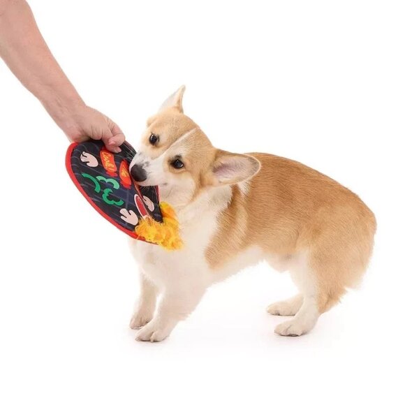 BARK Pet Summer Big Shake Lake Bark-B-Q Dog Plush Crinkle Toy Stuffing Free - Picture 3 of 5